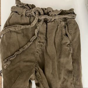 Aerie Green Casual Pants